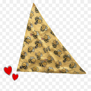 Dog Bandana with Bee Print – Cute & Comfortable Accessory