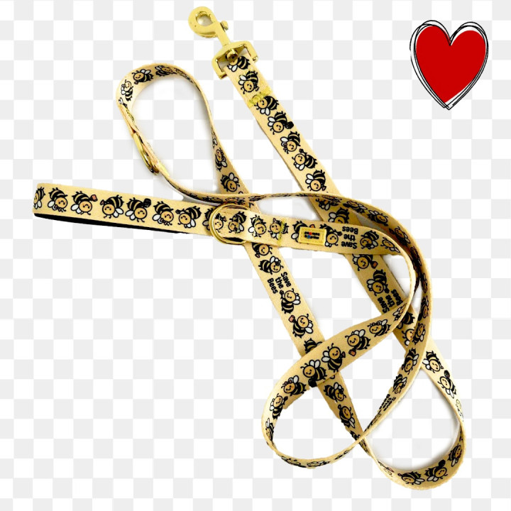 Save the Bees Dog Leash 2m