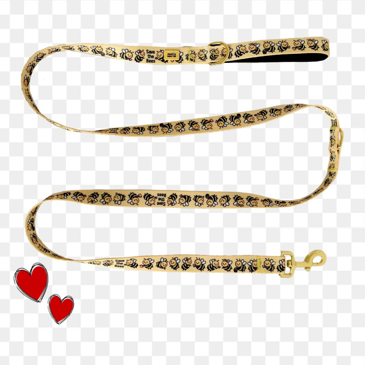 Save the Bees Dog Leash 2m