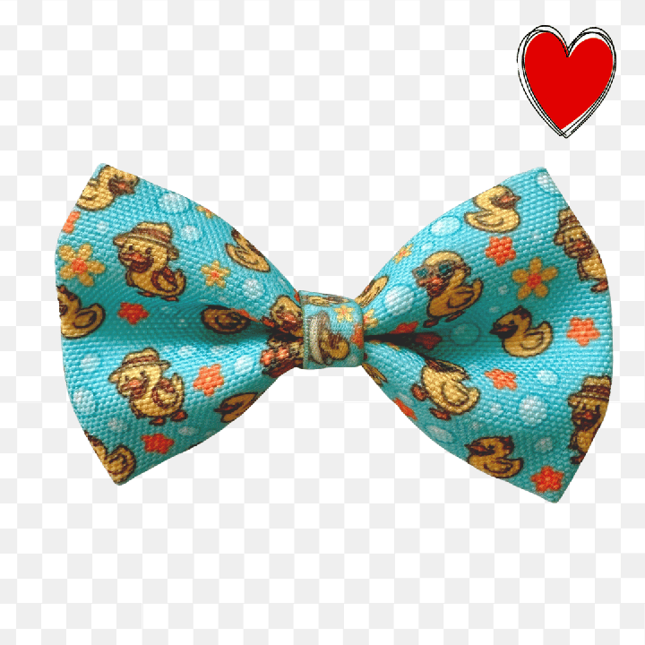 Dog Bowtie – Duck Love Collection | Fun Duck Print