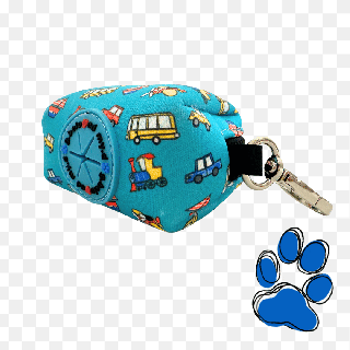 Hundekotbeutelspender – Travel Dog Kollektion | Reise-Print